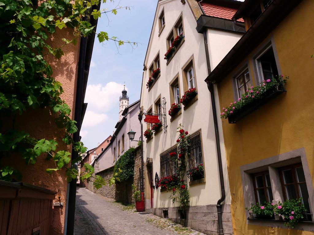Gaestehaus Liebler Rothenburg ob der Tauber Buitenkant foto