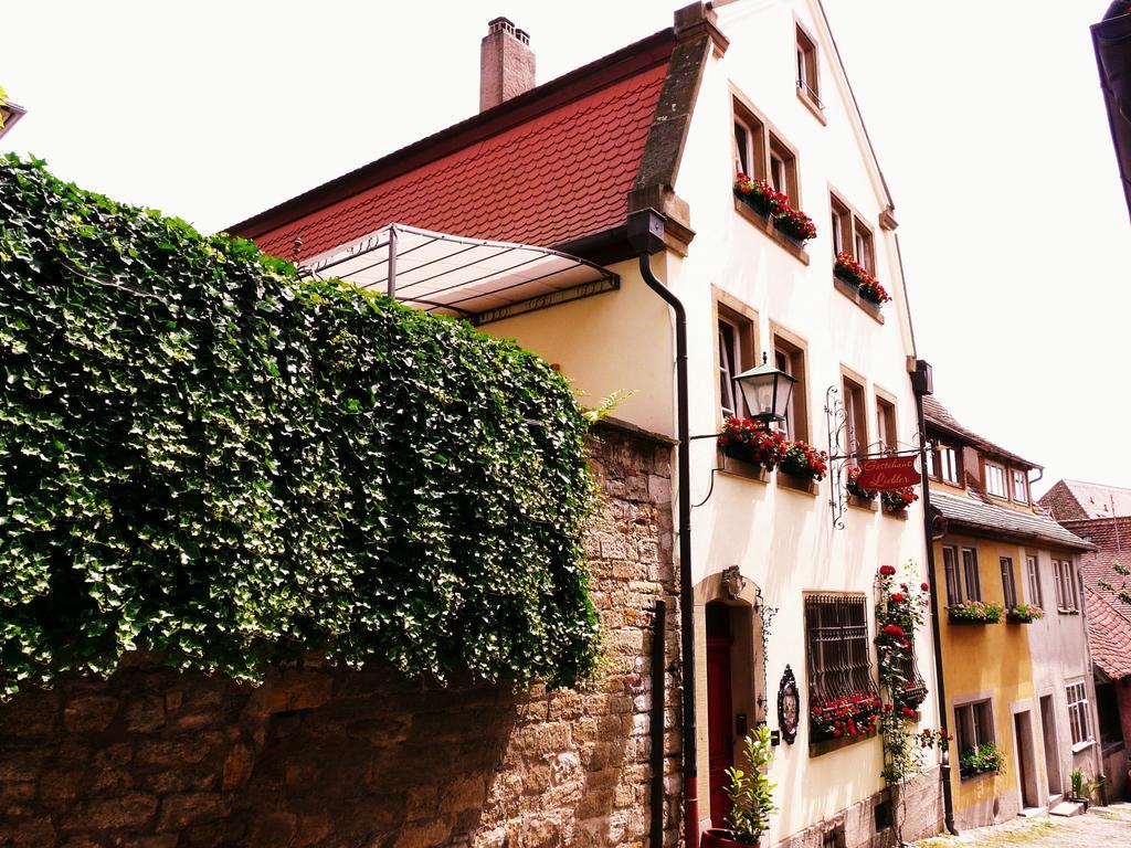 Gaestehaus Liebler Rothenburg ob der Tauber Buitenkant foto
