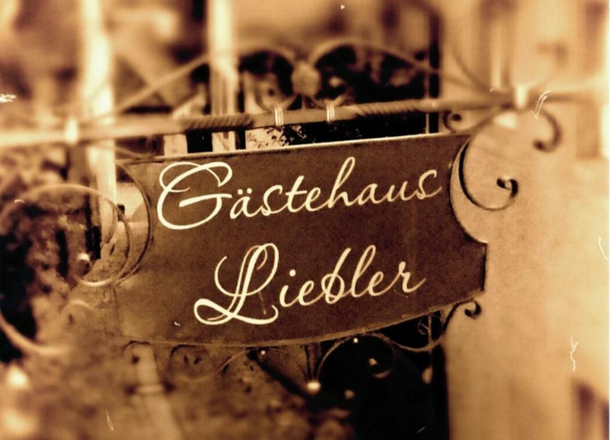 Gaestehaus Liebler Rothenburg ob der Tauber Buitenkant foto